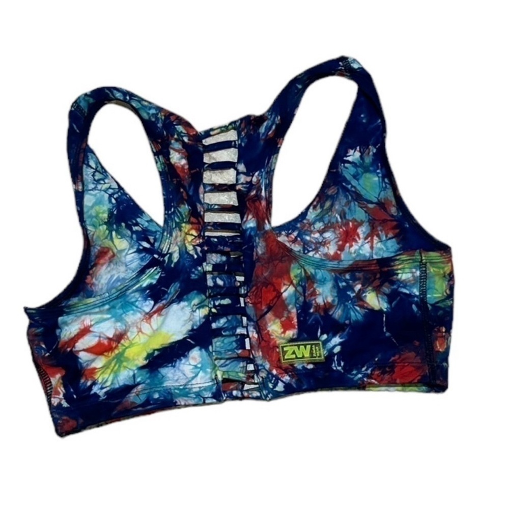 Zumba Worldwide Tie Dye Bra Sports Bra Zumba Wear Size S - Picture 7 of 8
